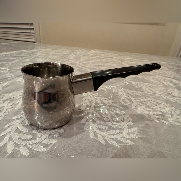 High Quality Stainless Steel Turkish Coffee pot - milk/cream warmer KINOX - Picture 1 of 5